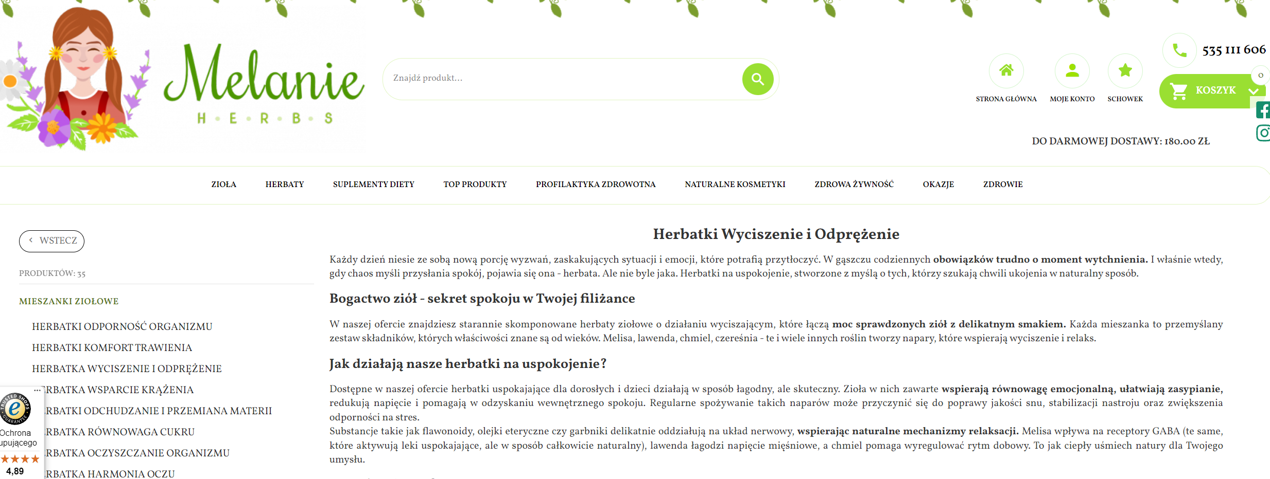 Melisa, lawenda, lipa, a może passiflora? Jakie herbatki na uspokojenie są najpopularniejsze i dlaczego?