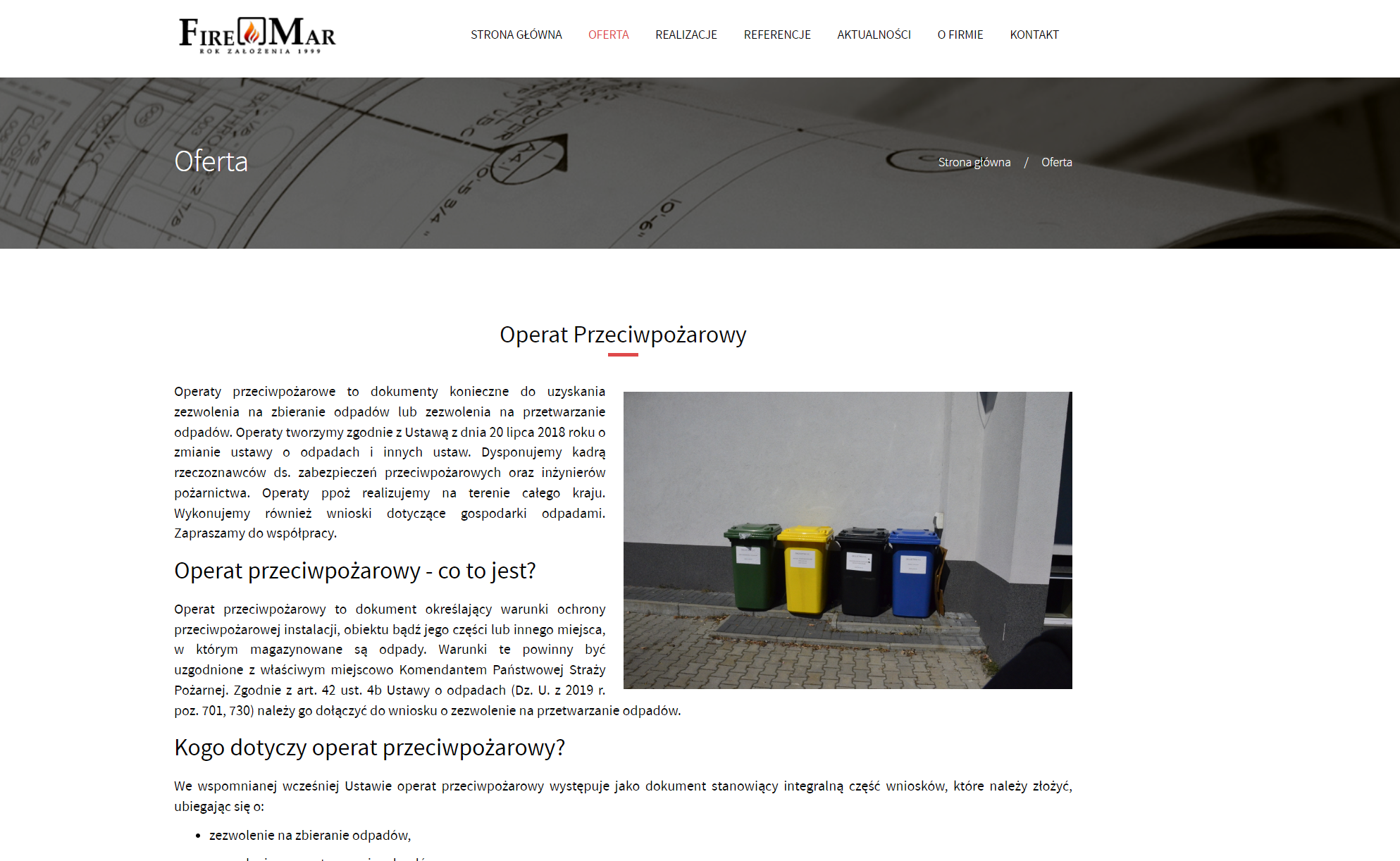 Kto może sporządzić operat przeciwpożarowy?