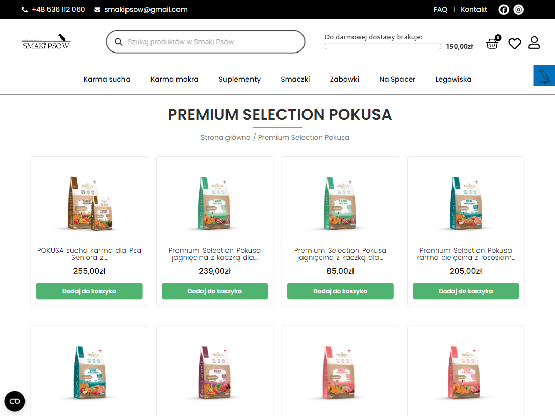 Pokusa Premium Selection - czym wyróżnia się ta karma klasy premium dla psa?