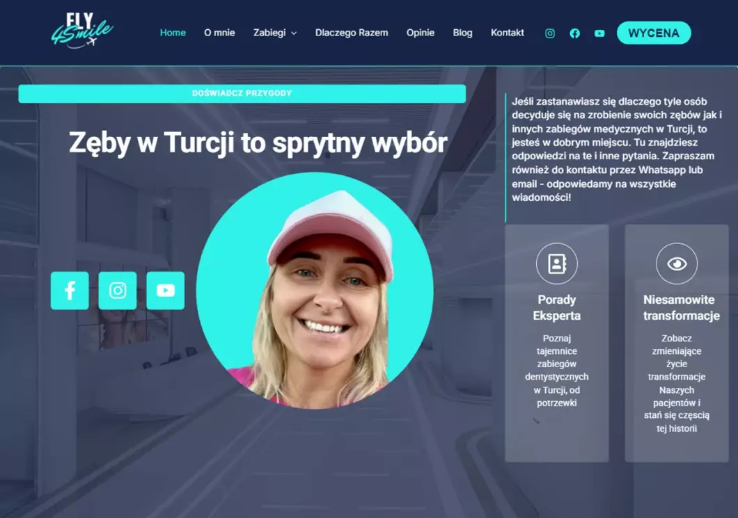 Zrzut ekranu strony